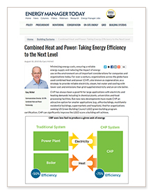 Combined Heat & Power: Taking Energy Efficiency to the Next Level 