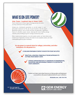 What is On-site Power? 