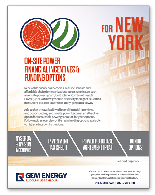 How to Finance On-Site Power in New York 
